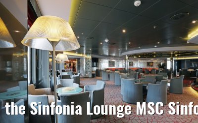 the Sinfonia Lounge MSC Sinfonia