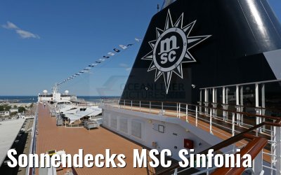 Sonnendecks MSC Sinfonia