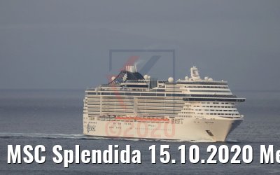 MSC Splendida 15.10.2020 Messina