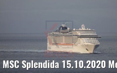 MSC Splendida 15.10.2020 Messina