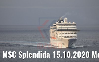 MSC Splendida 15.10.2020 Messina