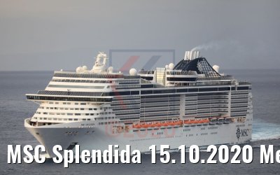 MSC Splendida 15.10.2020 Messina