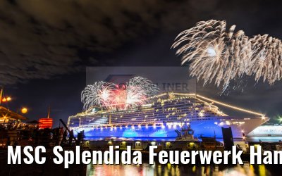 MSC Splendida Feuerwerk Hamburg 18.09.2016