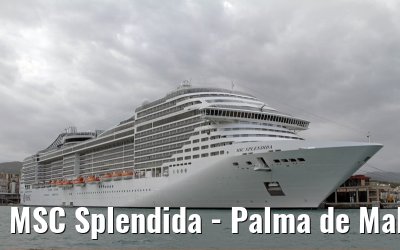 MSC Splendida - Palma de Mallorca - 20th October 2011