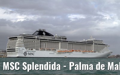 MSC Splendida - Palma de Mallorca - 20th October 2011