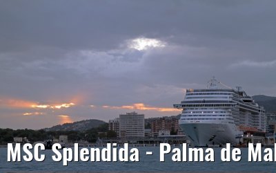 MSC Splendida - Palma de Mallorca - 20th October 2011