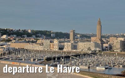 departure Le Havre
