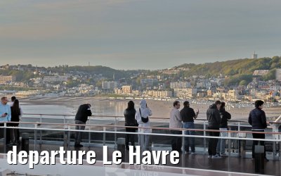 departure Le Havre