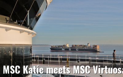 MSC Katie meets MSC Virtuosa