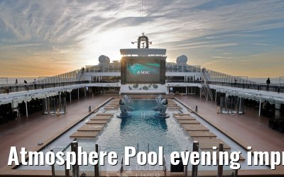Atmosphere Pool evening impressions