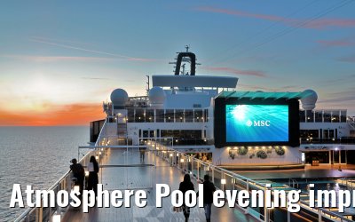 Atmosphere Pool evening impressions