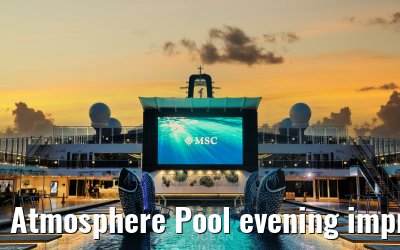 Atmosphere Pool evening impressions