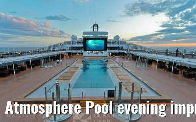 Atmosphere Pool evening impressions