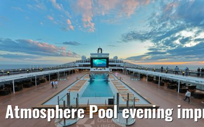 Atmosphere Pool evening impressions