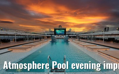 Atmosphere Pool evening impressions