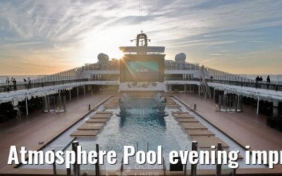 Atmosphere Pool evening impressions