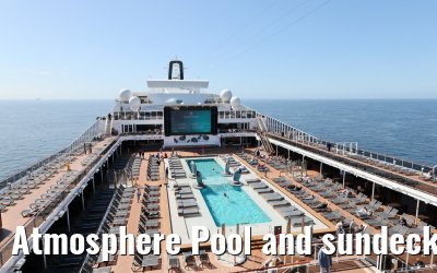 Atmosphere Pool and sundeck view