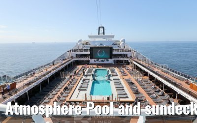 Atmosphere Pool and sundeck view