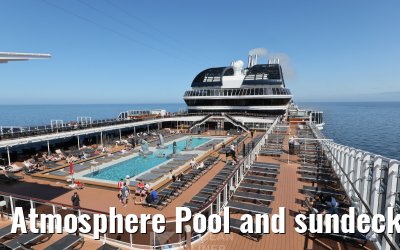 Atmosphere Pool and sundeck view