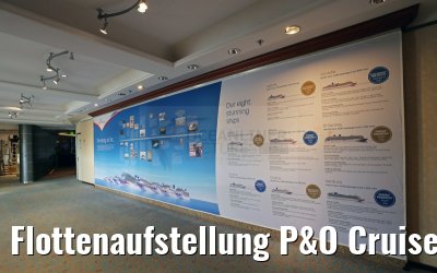 Flottenaufstellung P&O Cruises auf MS Aurora