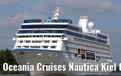 Oceania Cruises Nautica Kiel Canal transit 12. September 2014