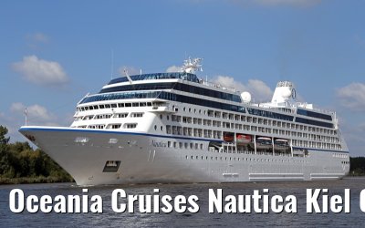 Oceania Cruises Nautica Kiel Canal transit 12. September 2014