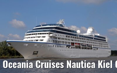 Oceania Cruises Nautica Kiel Canal transit 12. September 2014