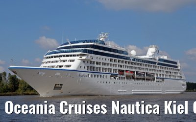 Oceania Cruises Nautica Kiel Canal transit 12. September 2014