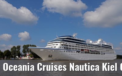 Oceania Cruises Nautica Kiel Canal transit 12. September 2014