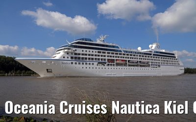 Oceania Cruises Nautica Kiel Canal transit 12. September 2014