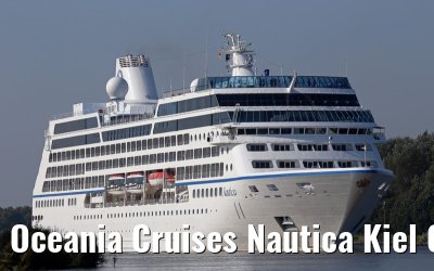 Oceania Cruises Nautica Kiel Canal transit 18. September 2014