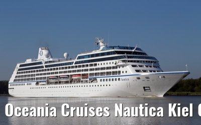 Oceania Cruises Nautica Kiel Canal transit 18. September 2014