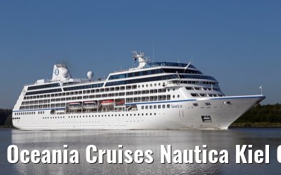 Oceania Cruises Nautica Kiel Canal transit 18. September 2014
