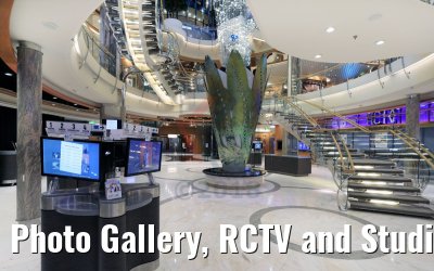Photo Gallery, RCTV and Studio B entrance Navigator of the Seas