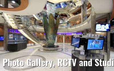 Photo Gallery, RCTV and Studio B entrance Navigator of the Seas