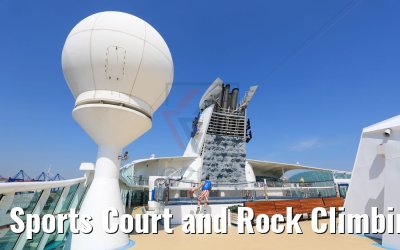 Sports Court and Rock Climbing Wall Navigator of the Seas