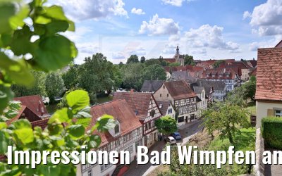 Impressionen Bad Wimpfen am Neckar 05.08.2021