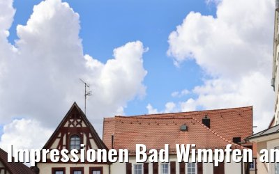 Impressionen Bad Wimpfen am Neckar 05.08.2021
