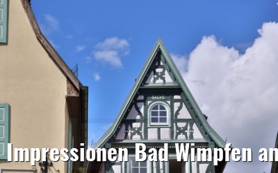 Impressionen Bad Wimpfen am Neckar 05.08.2021