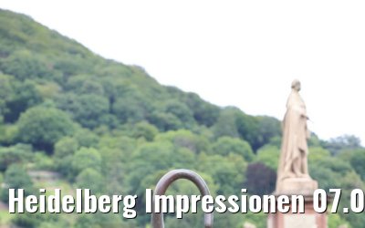 Heidelberg Impressionen 07.08.2021