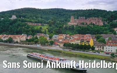 Sans Souci Ankunft Heidelberg 07.08.2021
