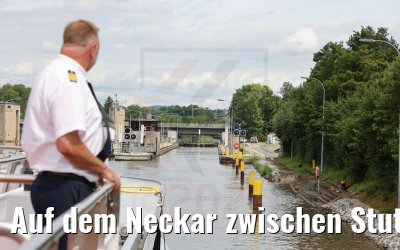 Auf dem Neckar zwischen Stuttgart und Heilbronn 04.08.2021