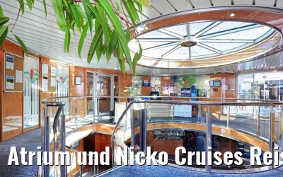 Atrium und Nicko Cruises Reiseleitung MS Maxima