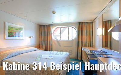 Kabine 314 Beispiel Hauptdeck MS Viktoria