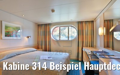 Kabine 314 Beispiel Hauptdeck MS Viktoria