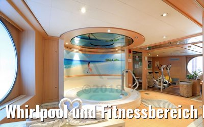 Whirlpool und Fitnessbereich MS Maxima