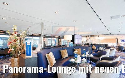 Panorama-Lounge mit neuen Blumen nickoVision