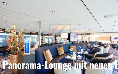 Panorama-Lounge mit neuen Blumen nickoVision