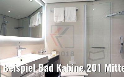 Beispiel Bad Kabine 201 Mitteldeck nickoVision