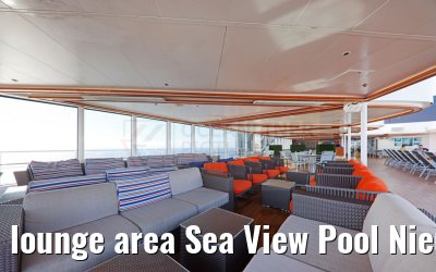 lounge area Sea View Pool Nieuw Statendam